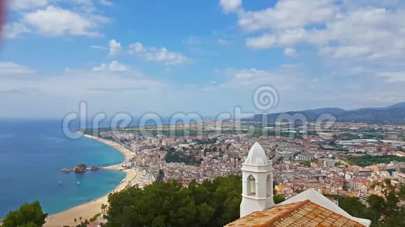西班牙圣胡安城堡海滨度假胜地布兰斯视频的预览图