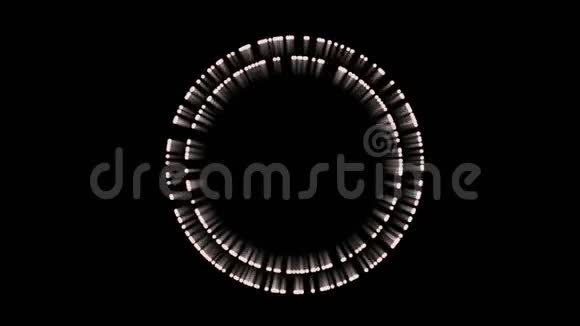 圆形射线背景几何隧道洞洞穴焦点星门视频的预览图