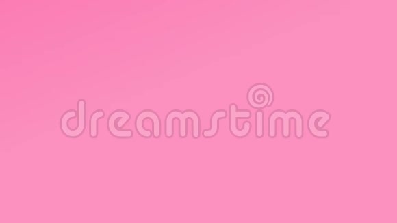 乳癌护理粉红女人脸动画视频的预览图