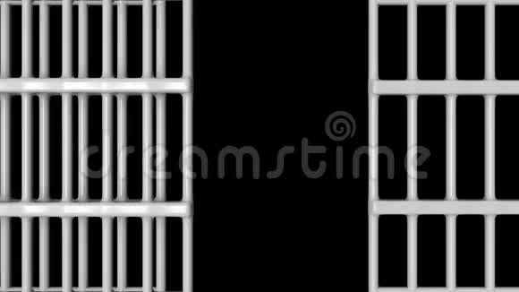 封闭式监狱酒吧动画视频的预览图
