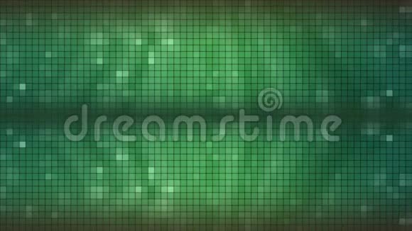 绿色马赛克背景视频的预览图