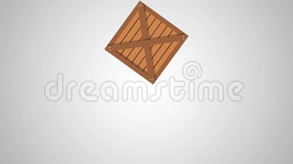 木箱掉落高清动画视频的预览图