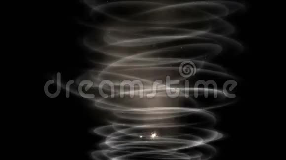 抽象龙卷风粒子烟花烟雾能量射线激光空间背景视频的预览图