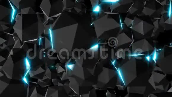 光面珠宝与灯光3d渲染计算机生成的背景视频的预览图