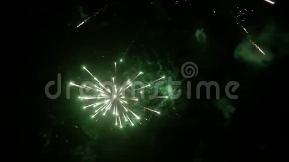 烟花在夜空中爆炸视频的预览图