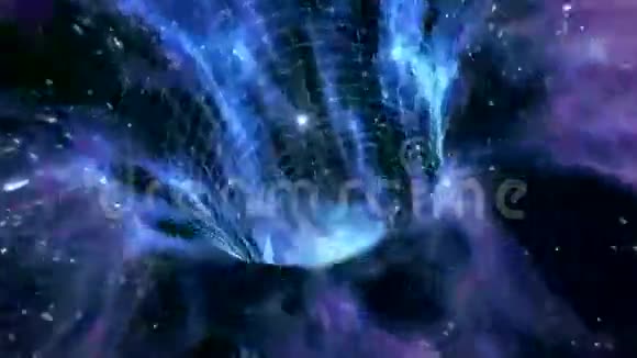 星际虫洞旅行视频的预览图