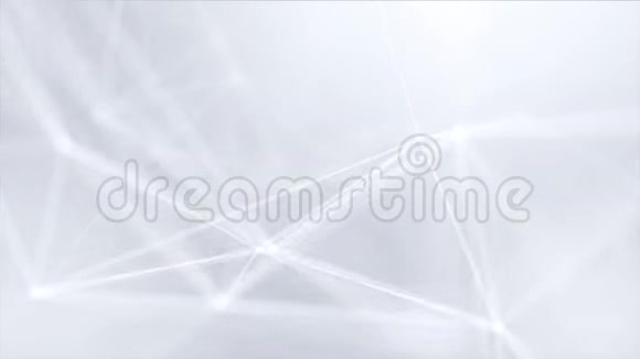 抽象凸角粒子连接结构移动回路背景视频的预览图