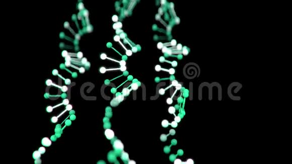 4K抽象DNA链视频的预览图