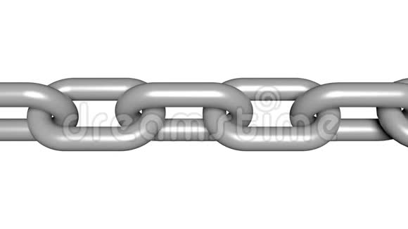 金属链的4k动画不锈钢链运动区块链视频的预览图