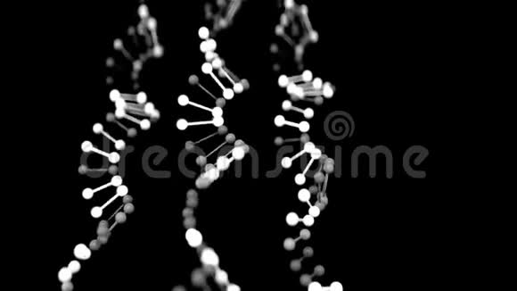 4K抽象DNA链视频的预览图