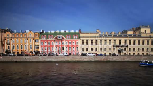前往圣彼得堡电影倾斜的莫伊卡河视频的预览图