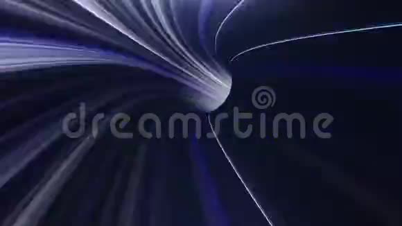 VJ循环虫洞时间旋涡隧道背景视频的预览图