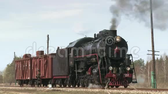 蒸汽机车列车视频的预览图