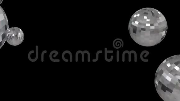 催眠闪亮的球无缝循环动画视频的预览图