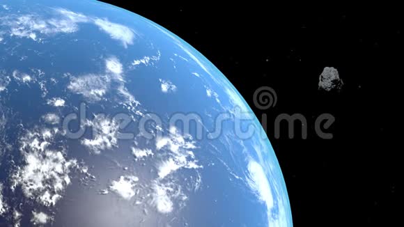 小行星靠近地球视频的预览图