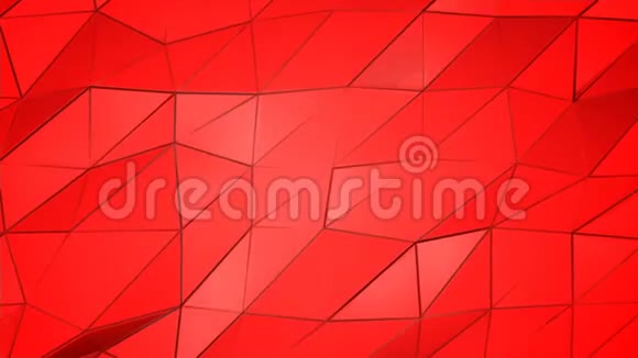 红色猩红多抽象动画背景视频的预览图