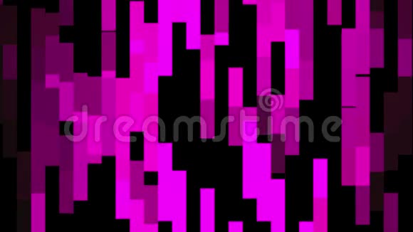 数据块紫色移动背景新质量通用动态动画彩色欢乐舞曲视频的预览图