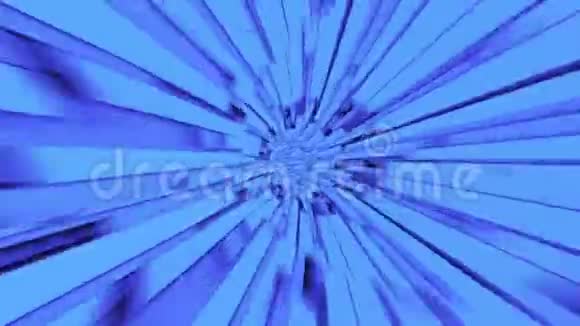 未来派光隧道抽象背景视频的预览图