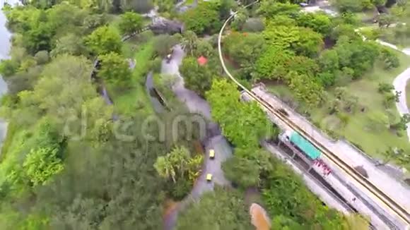 空中视频地铁动物园迈阿密视频的预览图