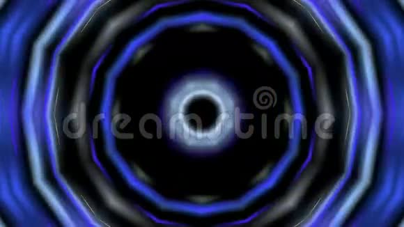 抽象的蓝色隧道视频的预览图