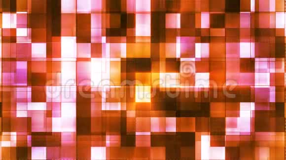 闪烁金属高科技斜光图案橙色抽象可循环4K视频的预览图