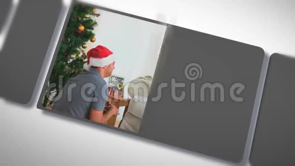 一家人一起过圣诞节视频的预览图