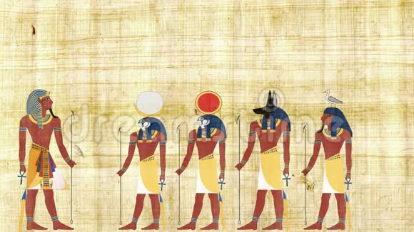 法老与埃及的神商议视频的预览图