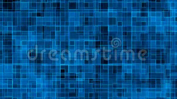 蓝色广场网格视频的预览图