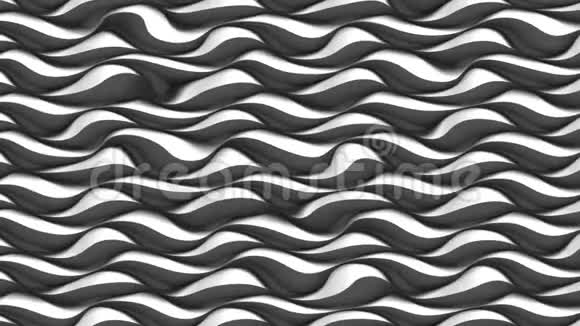 动黑波抽象背景视频的预览图