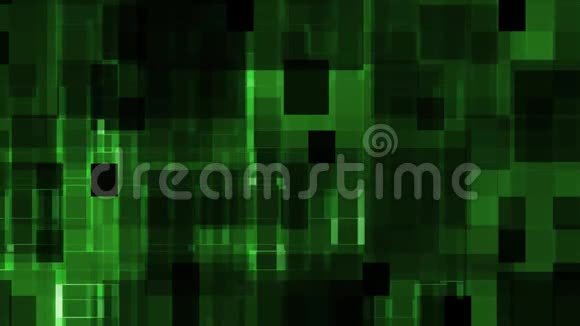 绿色抽象数据块移动背景新质量通用动态动画彩色欢乐酷视频视频的预览图