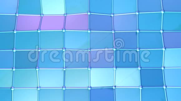 摘要简单蓝紫低聚三维表面作为未来浮雕软几何低聚运动背景视频的预览图