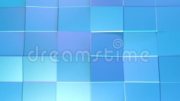 抽象简单的蓝紫低聚三维表面作为超现实地形软几何低聚运动背景视频的预览图