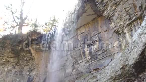 加拿大安大略省印度瀑布视频的预览图