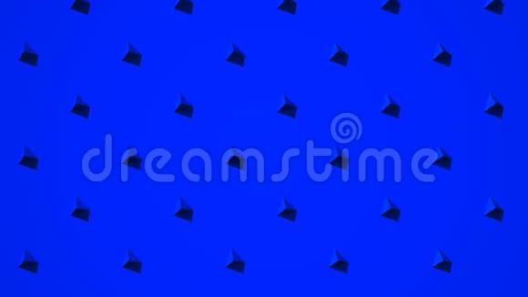 蓝色三角形摘要视频的预览图