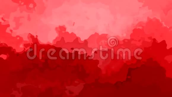 抽象动画彩色背景无缝环视频草莓红粉色视频的预览图