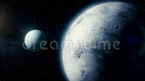 太阳系空间卫星Ariel它是太阳系中离太阳第八颗也是最远的行星铀有视频的预览图