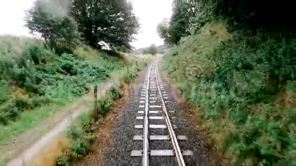 南泰纳代尔铁路英格兰坎布里亚的阿尔斯顿视频的预览图