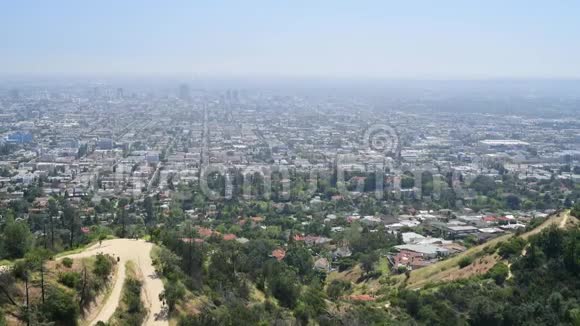 洛杉矶的天际线视频的预览图
