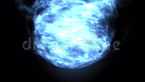 4k涡流技术能源和耀斑动态光线光纤光和磁场在太空中视频的预览图