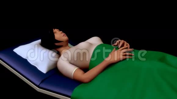 病人躺在床上视频的预览图