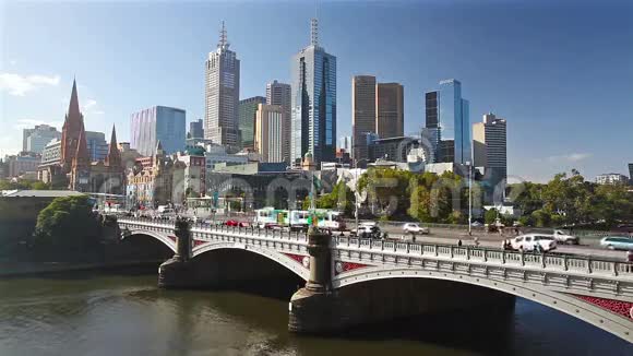 澳大利亚墨尔本市中心视频的预览图