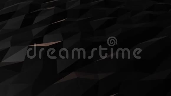 黑色几何三角墙挥舞循环视频的预览图