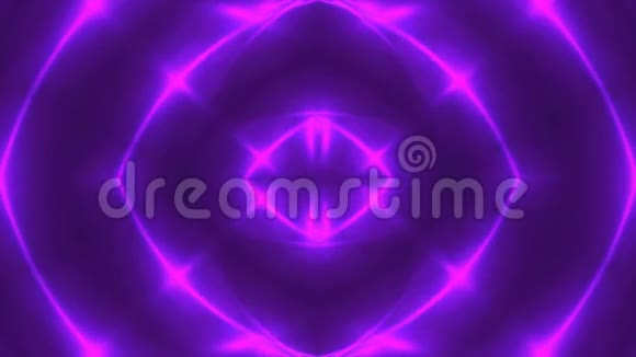 抽象紫罗兰分形灯三维背景计算机生成背景视频的预览图