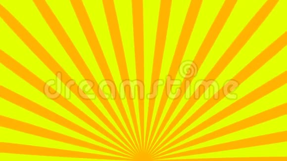 带有grunge效果的复古条纹太阳爆发背景计算机生成背景三维渲染视频的预览图