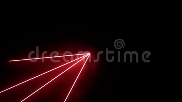 红色激光光束射线运动背景视频的预览图