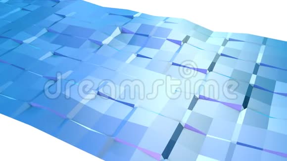 摘要简单蓝紫低聚三维表面作为催眠环境软几何低聚运动背景视频的预览图