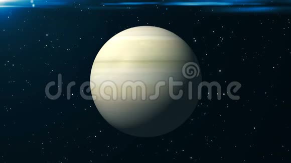 土星动画背景三维渲染视频的预览图