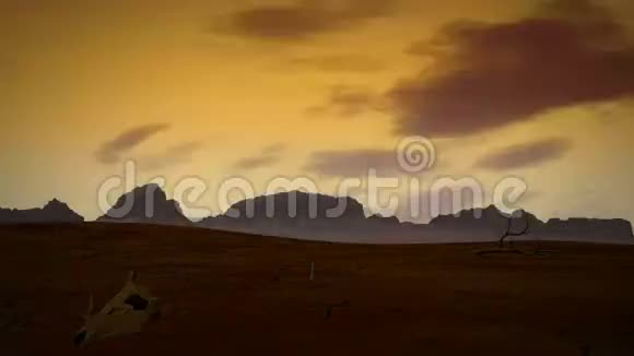 沙漠树三维渲染视频的预览图