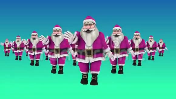 圣诞老人街舞2组视频的预览图