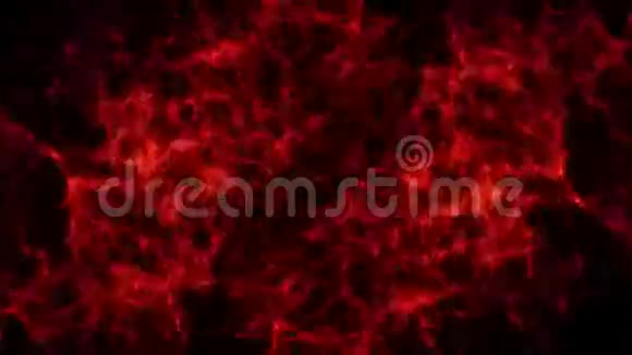 红蓝外层空间霓虹灯室环境图形元素红电雷区运动背景视频的预览图